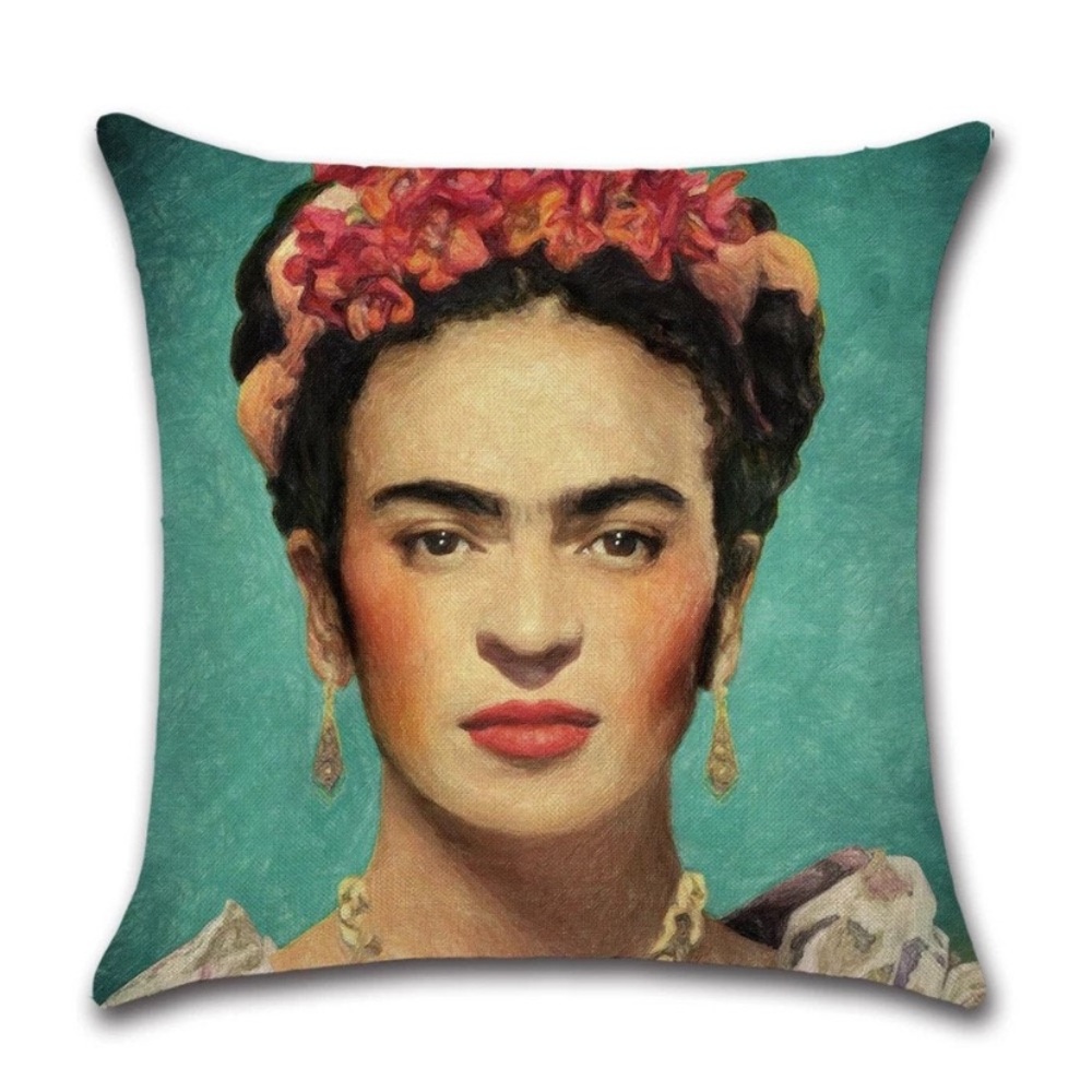 Frida Kahlo Decorative Pillow Case